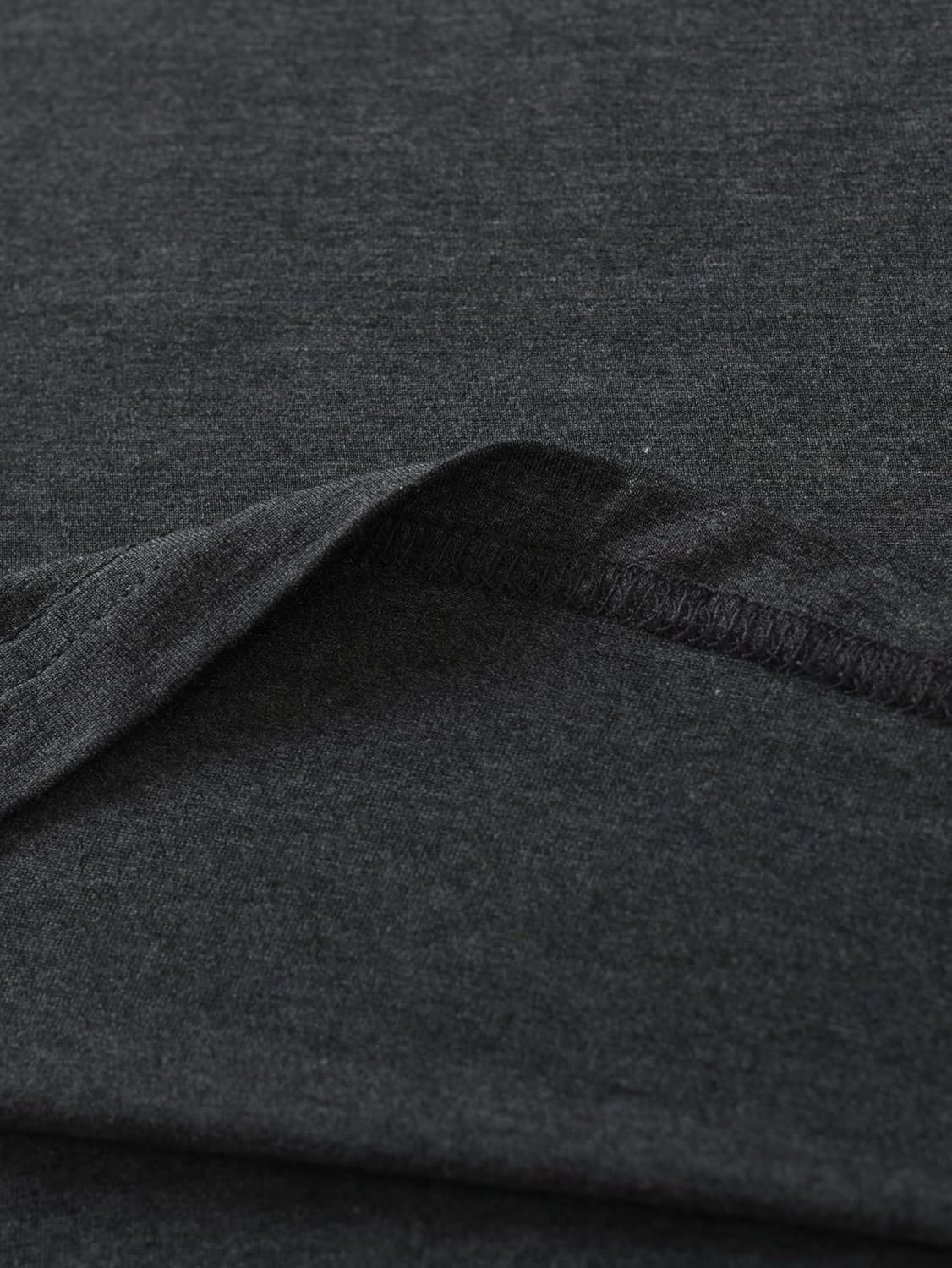 Latuza Women's Petite Pajamas Set V-Neck Top Jogger Pants - Image 6