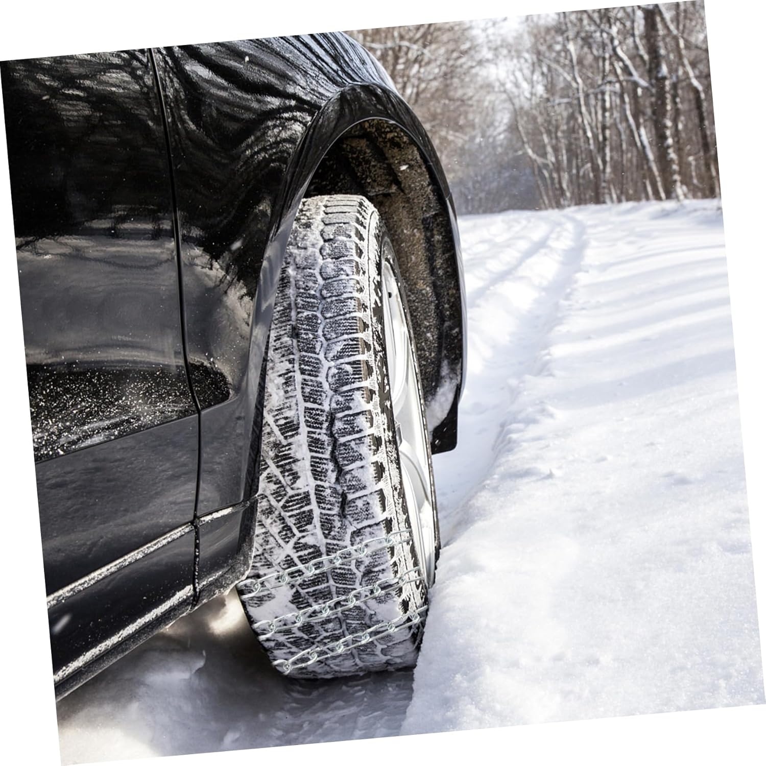 8pcs Winter Car Accessories Tire Snow Chain Chains Balance Design Ice Suv Wheel Car Winter Strap
