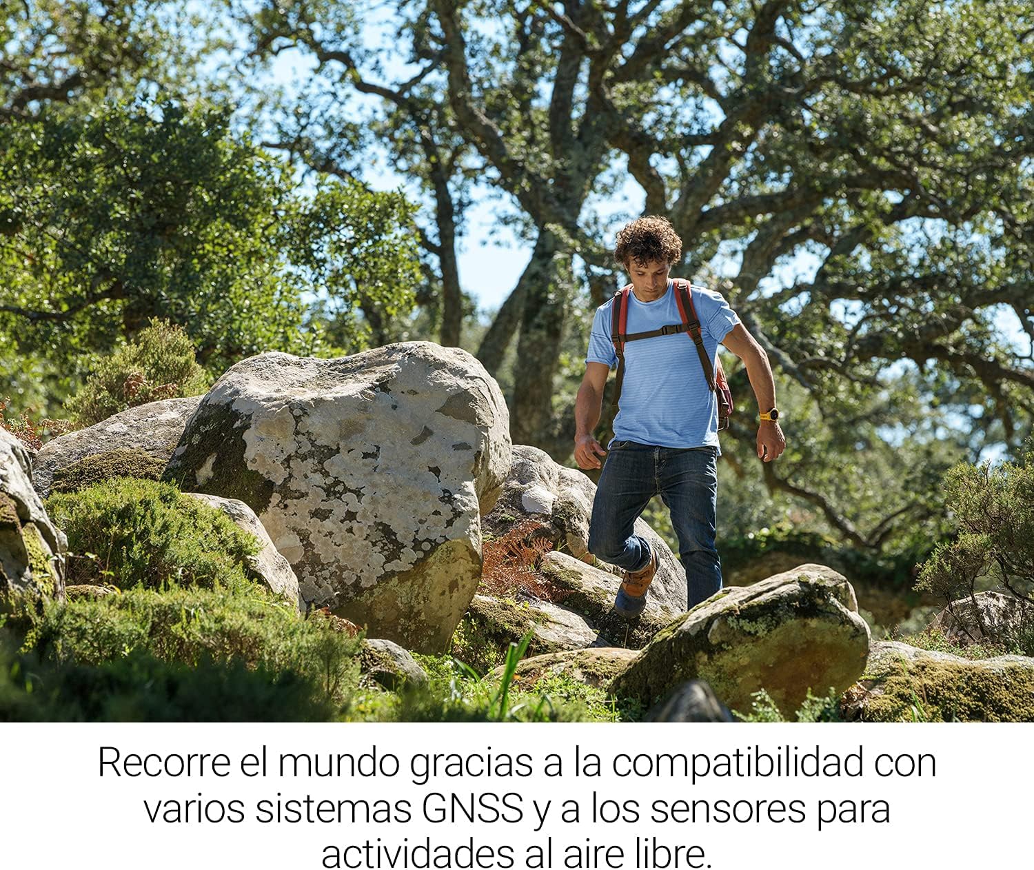 Garmin Instinct, Reloj Inteligente con GPS Resistente al Agua, Funciones Deportivas y notificaciones del Smartphone, Grafito (Reacondicionado)