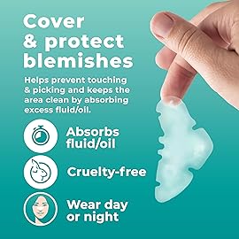 PatchRx Pimple Patches for Nose (12 Pack), Cover Nose Pimples - Hydrocolloid Acne Patches - Pimple Patch Hydrocolloid Patches & Pimple Stickers, Nose Strip, Zit Patches