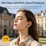 Monster N-Lite 220 Ecouteurs sans fil, Bluetooth 6.0 Écouteurs, appels clairs, 30H La vie des batteries, confort ergonomique, IPX7 Buds d'oreille imperméables