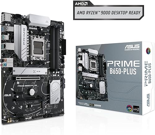 Miniatura 7 de ASUS Prime B650-PLUS AMD B650 AM5 Ryzen Desktop 9000 8000 y 7000 ATX Motherboard, DDR5, PCIe 5.0 M.2, LAN de 2.5 Gb, DP, HDMI, SATA 6 Gbps, USB 3.2