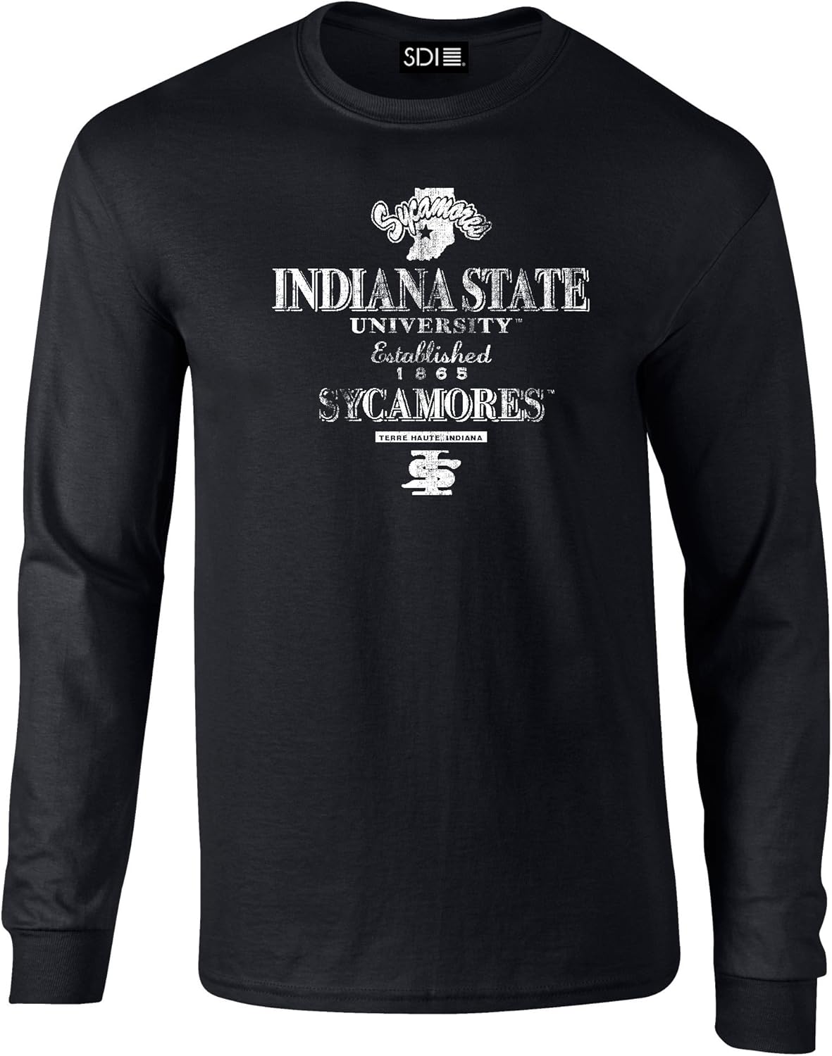 SDI NCAA Stacked Vintage Long Sleeve T-Shirt