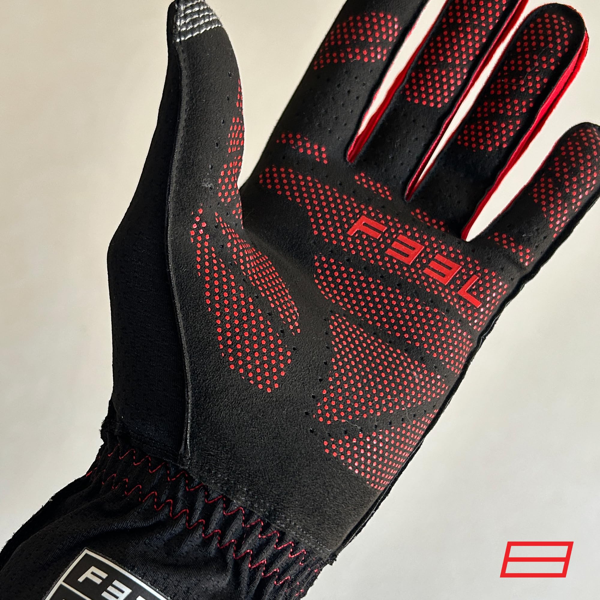 F33L Guanti da corsa SR Flow Agile Sim, palmo ultra leggero con impugnatura morbida