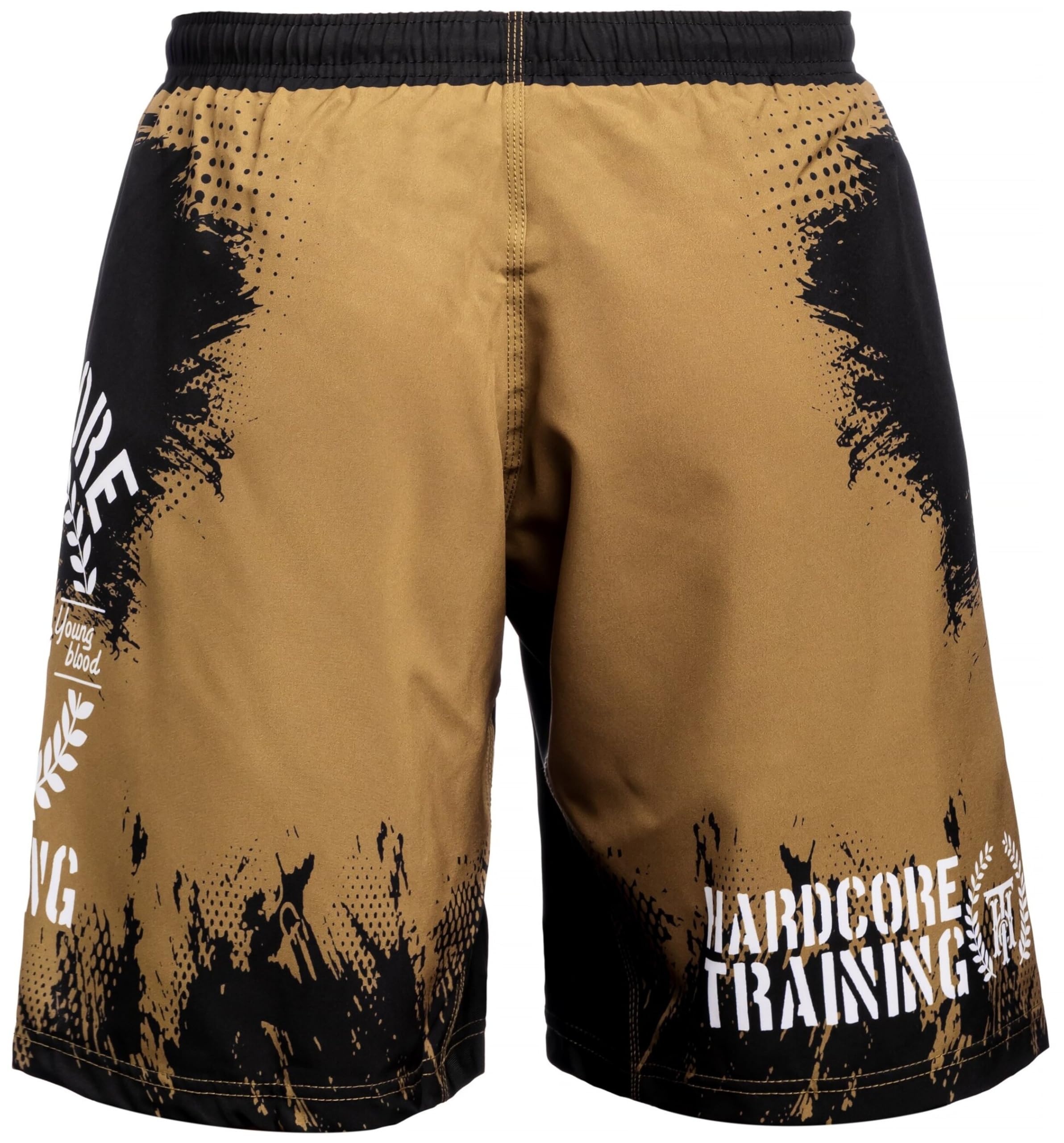 Hardcore Training Kids Boxing Shorts Khaki Helmet Pantalones Cortos Boxeo Niños Fitness Sport Activities