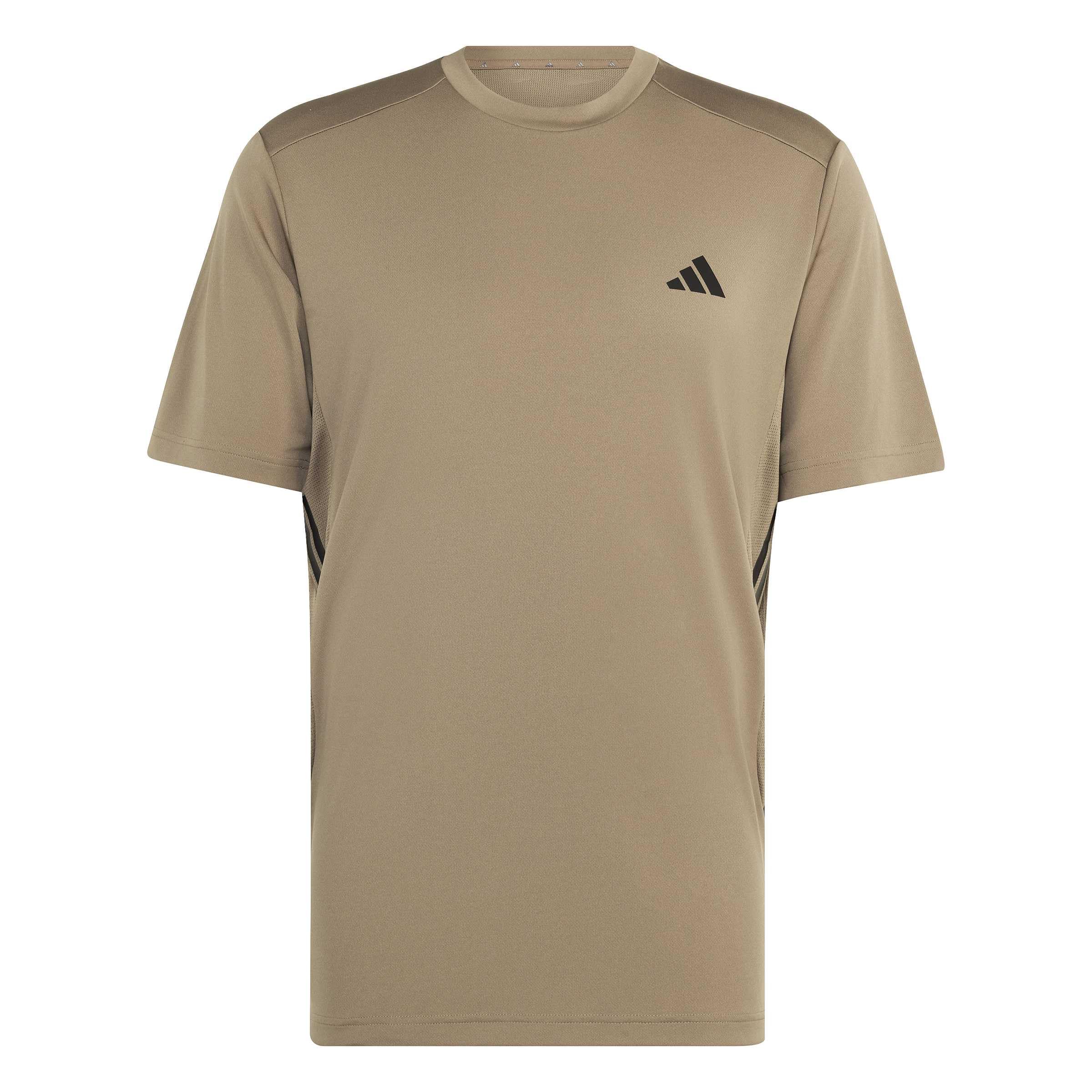 adidas Men's TECH Essentials Workout 3-Streifen T-Shirt