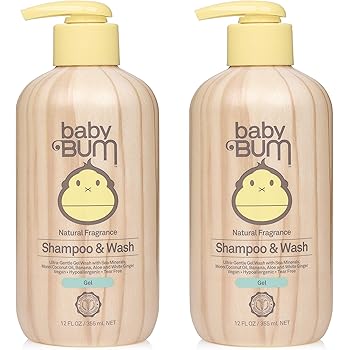 baby bum shampoo & wash