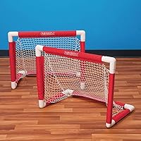 Vista 2 de S&S Worldwide -W11585 Mini Juego de portería de hockey de PVC