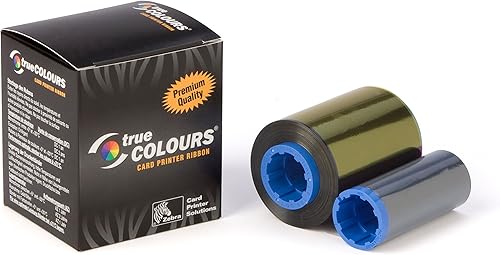 Zebra Technologies 800015-140 C Series 5 Panel Color Card Printer Ribbon, YMCKO,