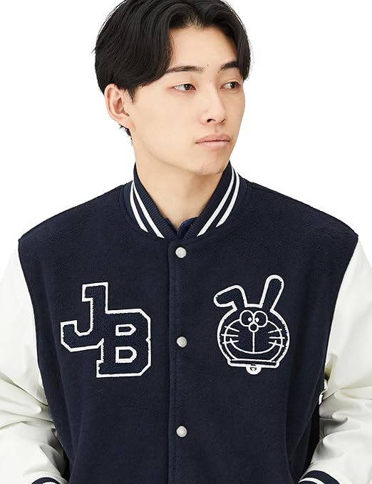 Amazon | [ジャックバニー] メンズ [ドラえもんコラボ商品] ブルゾン