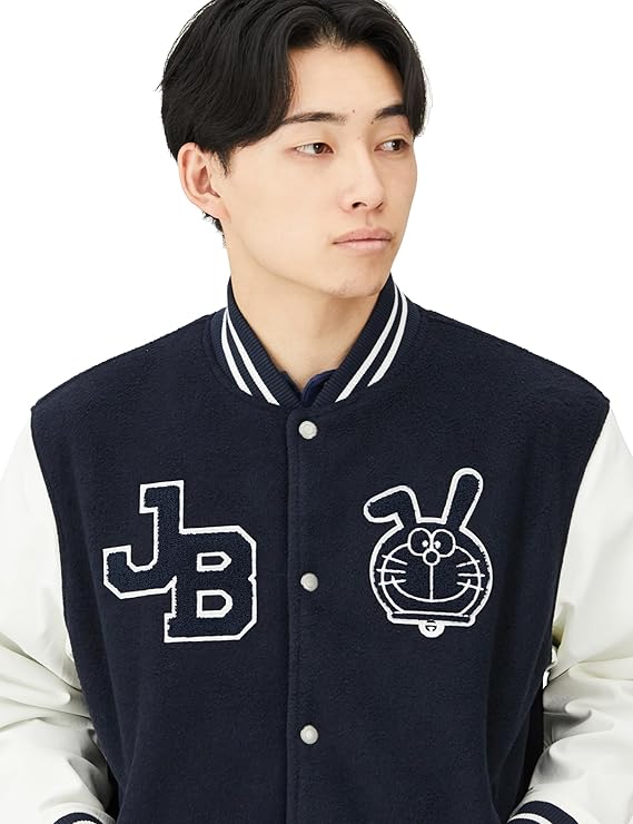 Amazon | [ジャックバニー] メンズ [ドラえもんコラボ商品] ブルゾン