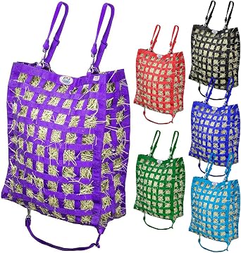 Derby Originals Superior Slow Feeder Horse Hay Bag with Super Tough Bottom and