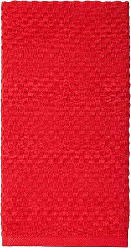 Vista 3 de COTTON CRAFT Amazing Kitchen Towels - Set of 8 Terry Towel - 100% Cotton Euro Café Waffle Weave Dish Towel Set - Soft Absorbent Quick Dry Low Lint