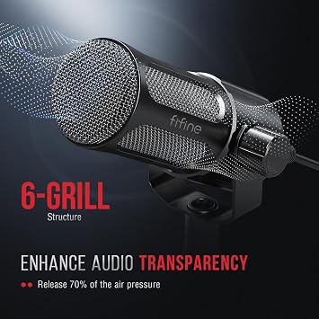FIFINE TANK1 XLR Dynamic Microphone