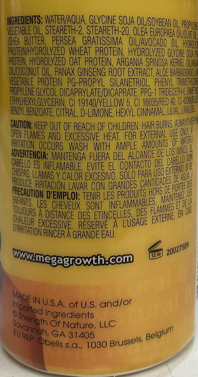 Profectiv Mega Growth Anti Breakage Strengthener Growth Lotion 8oz