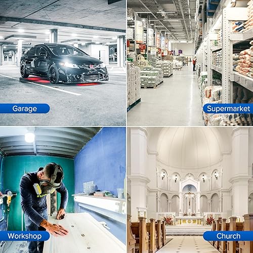 Miniatura 6 de SANSI Bombilla LED A21 de 10,000 lúmenes, súper brillante equivalente a 650 W, bombilla E26 con ángulo de haz amplio de 270, luz diurna de 5000 K,