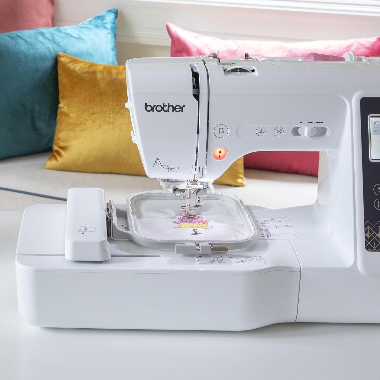 Brother SA432 4-Inch-by-4-Inch Medium Machine Embroidery Hoop