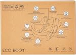 Eco Boom Bamboo Baby Diapers - Hypoallergenic, Ultra Solf Nappies Newborn - 80 pcs per Box