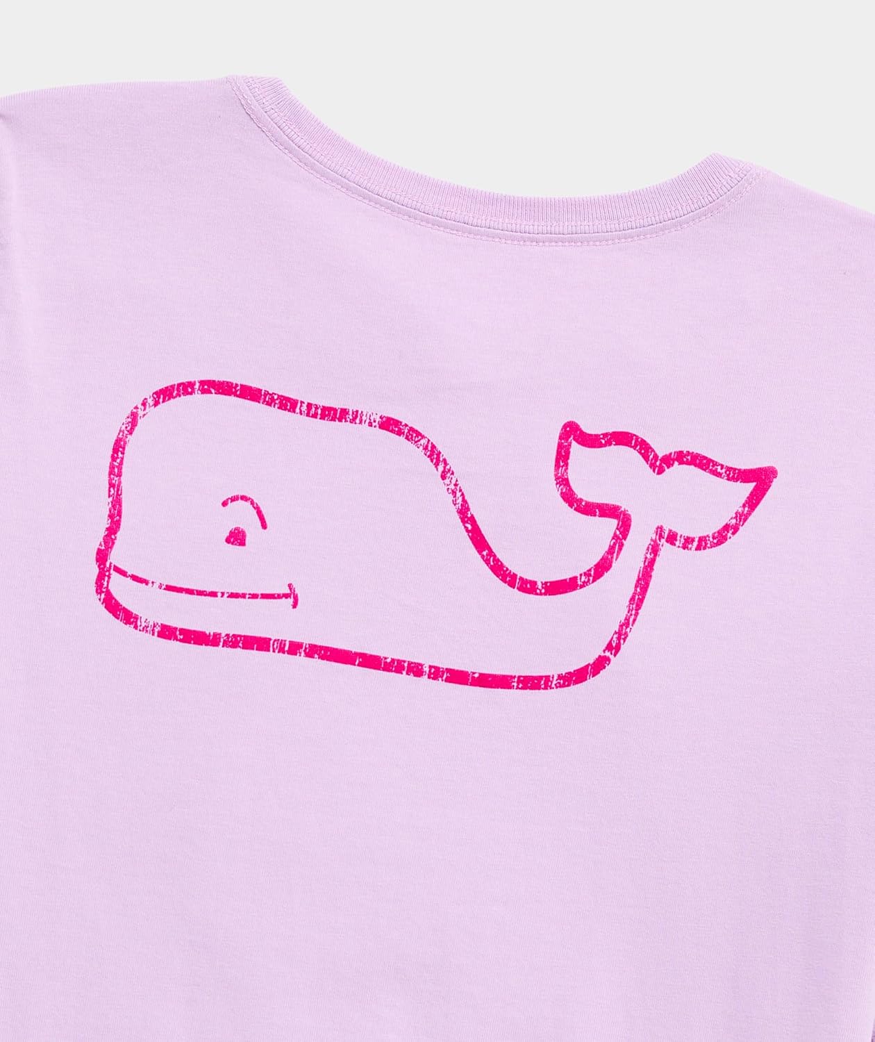 Vineyard Vines Girls Girls' Two-Toned Vintage Whale Long-Sleeve Pocket Tee - Image 4