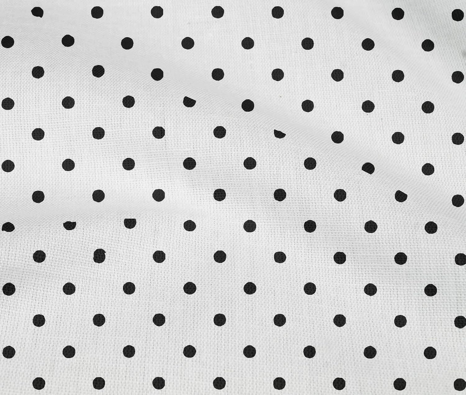 oneOone Cotton Flex Fabric Polka Dots Fabric Prints By Yard 40 Inch Wide