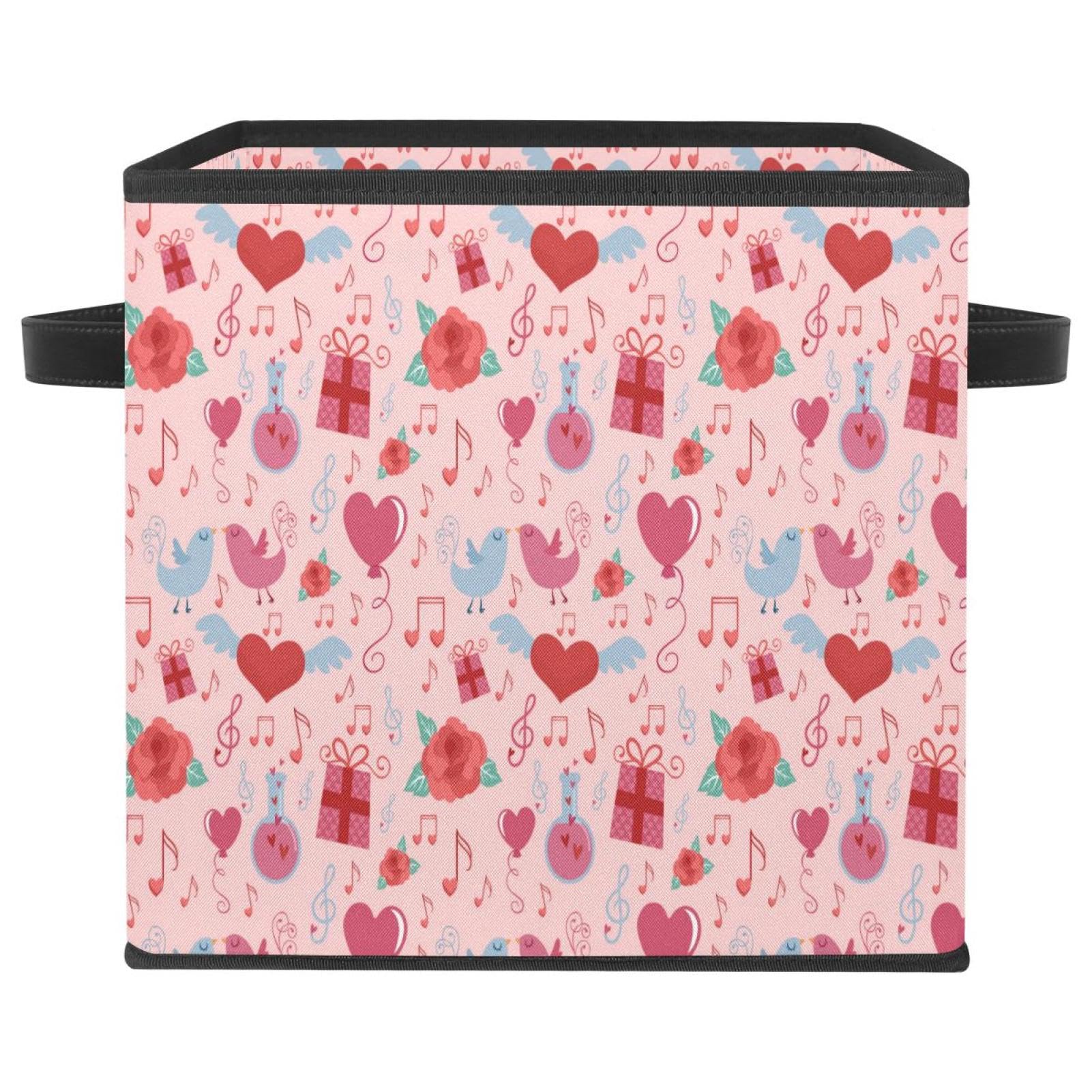 Panier de Rangement en Tissu Pliable avec Poignées pour Trier les Jouets