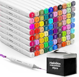 20 Amazing Anime Drawing Tutorials You Can't Afford to Miss (Get Drawing Today!) 188 Halobios 80 Colors Marker Set, Permanent Alcohol Markers, Dual Tip Fine ...