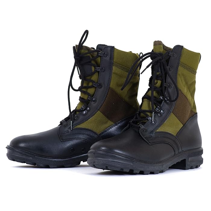 Buy Original German Army Jungle Boots For Men BALTES Black/Green Men