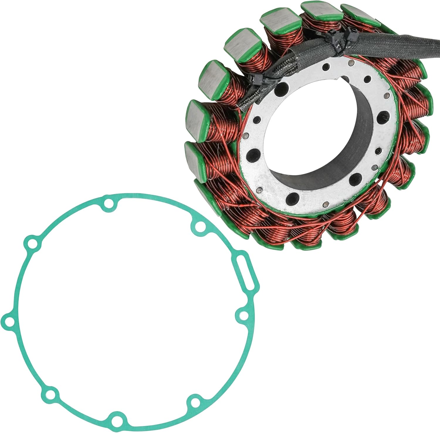 Caltric Stator and Outer Gasket Compatible With Kawasaki Vulcan 1500 1500L Vn1500 Vn 1500 1996-1999