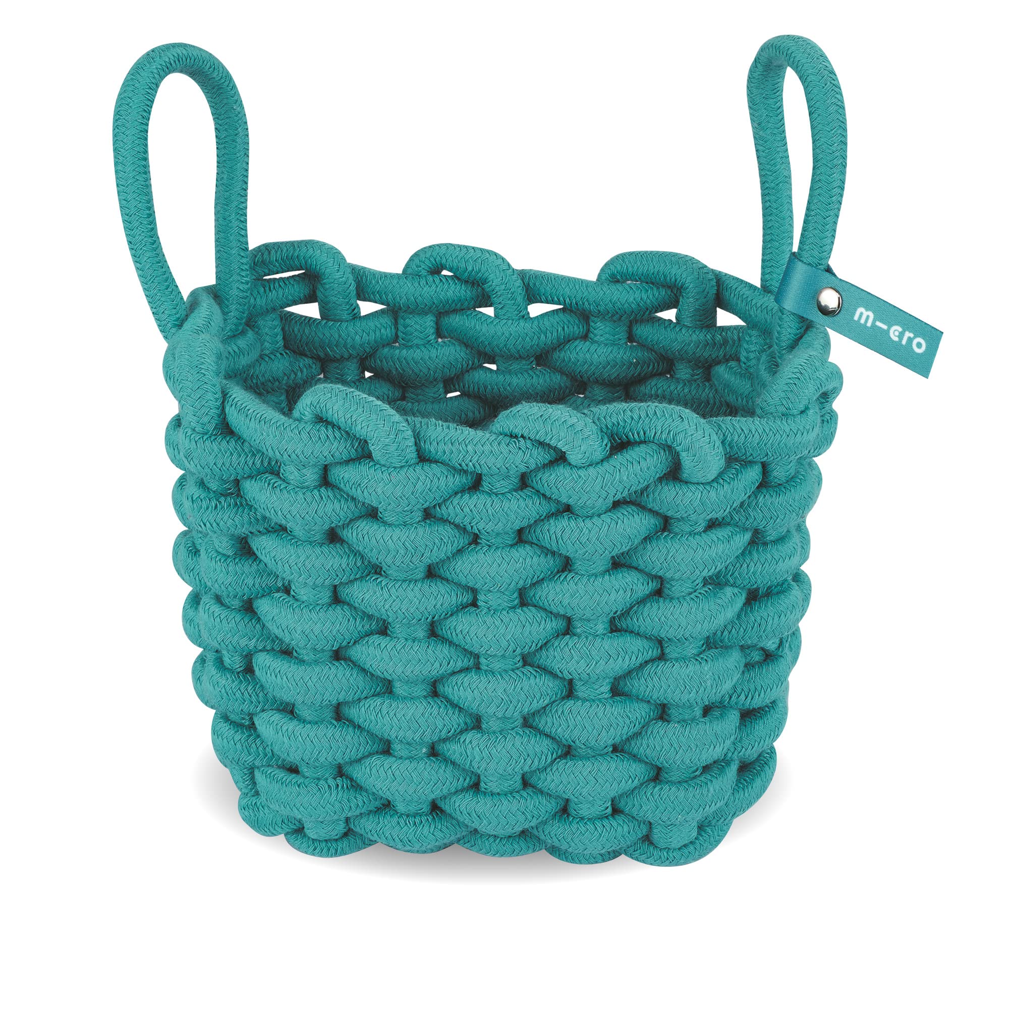 Micro | Cestino per monopattino | Accessorio per monopattino | Cestino per bicicletta per bambini | Cotone naturale | 360g