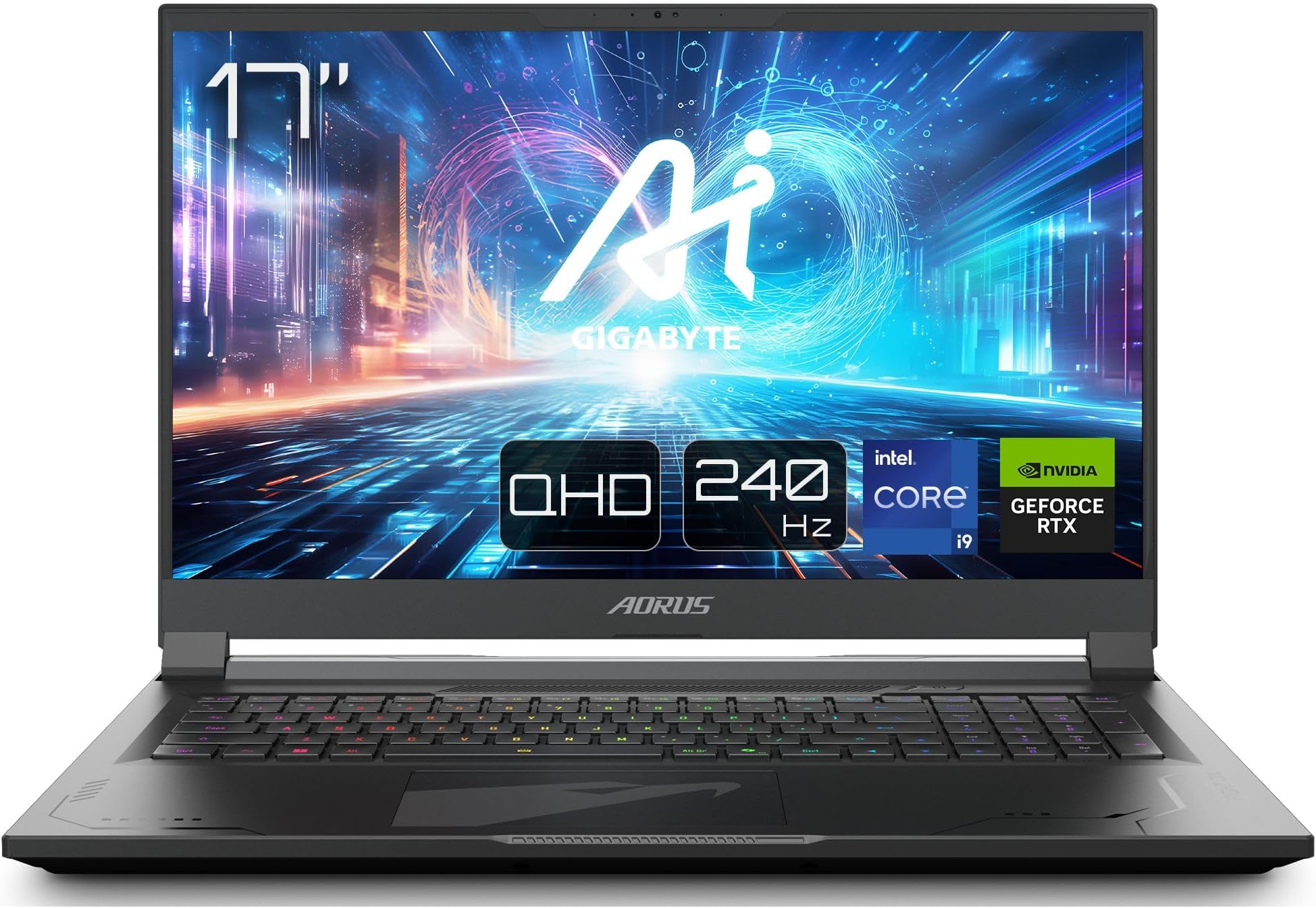 Gigabyte AORUS 17X Gaming Laptop | 17,3" 240Hz QHD Display | Intel i9 ...
