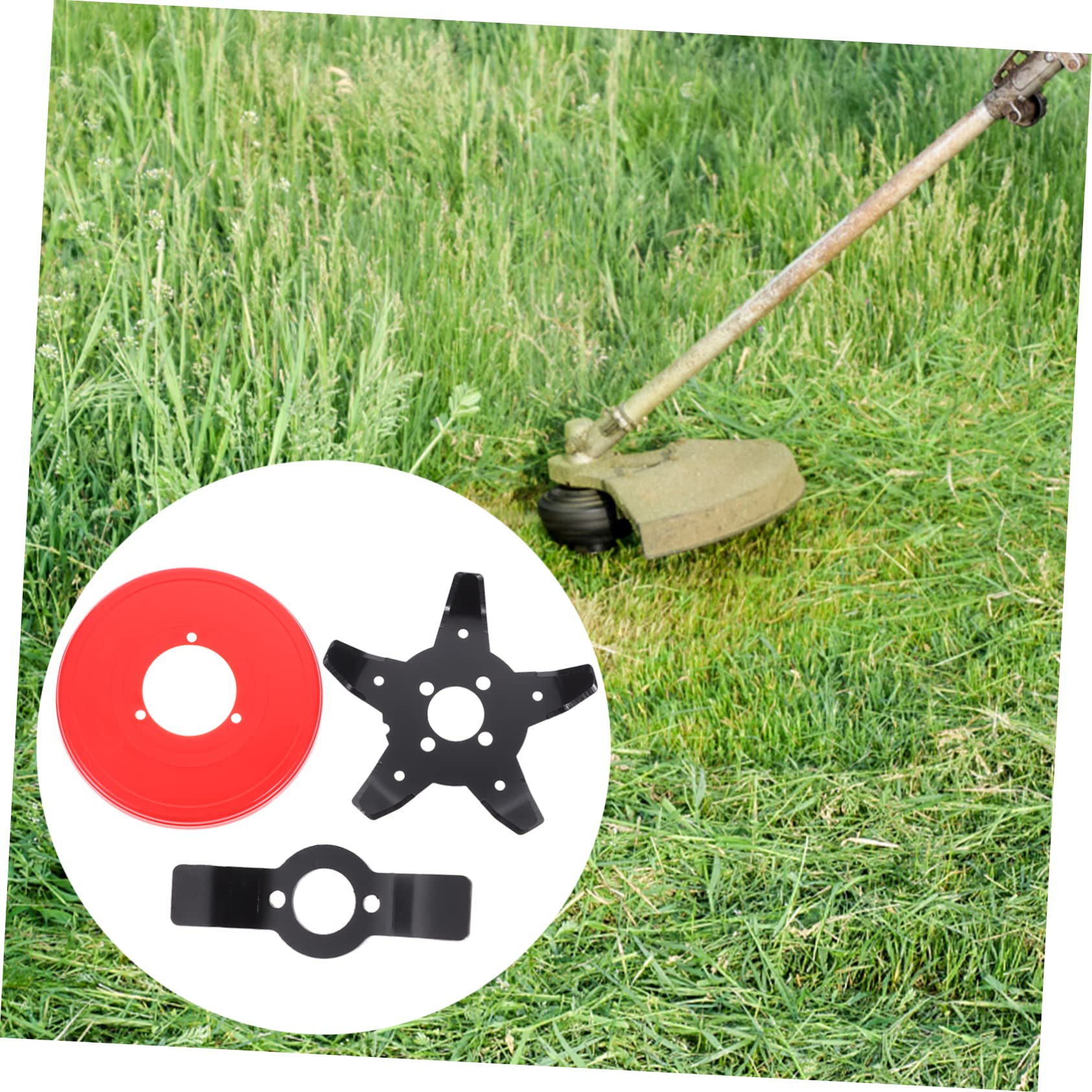 GANAZONO Grass Trimmer Head Weeding Plate Lawnmower Replacement Head Brush Wire Trimmer Efficient for Garden Tools