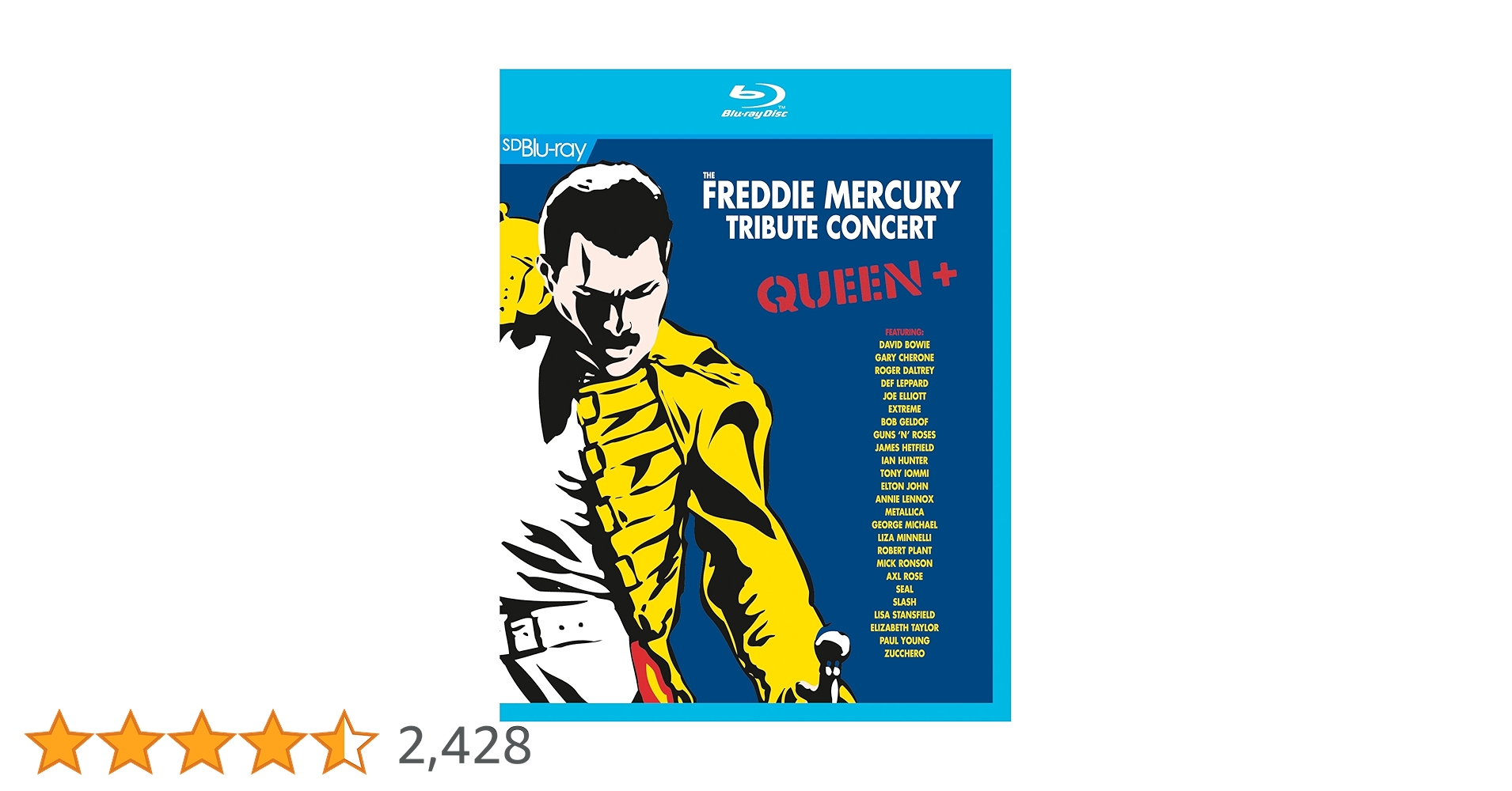 フレディ・マーキュリー追悼ライブパンフレット　ウェンブリースタジアム完全版CD フレディ・マーキュリー追悼ライブパンフレット ウェンブリー