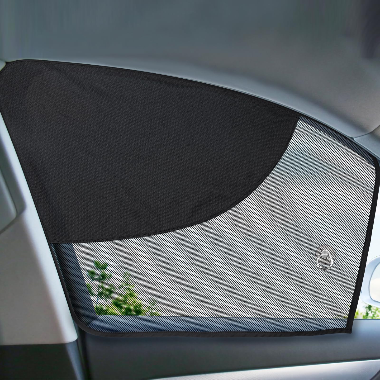 Car Window Visor Sign Universal Car Window Visor Magnetic Car Window Shades - Half Blackout ...
