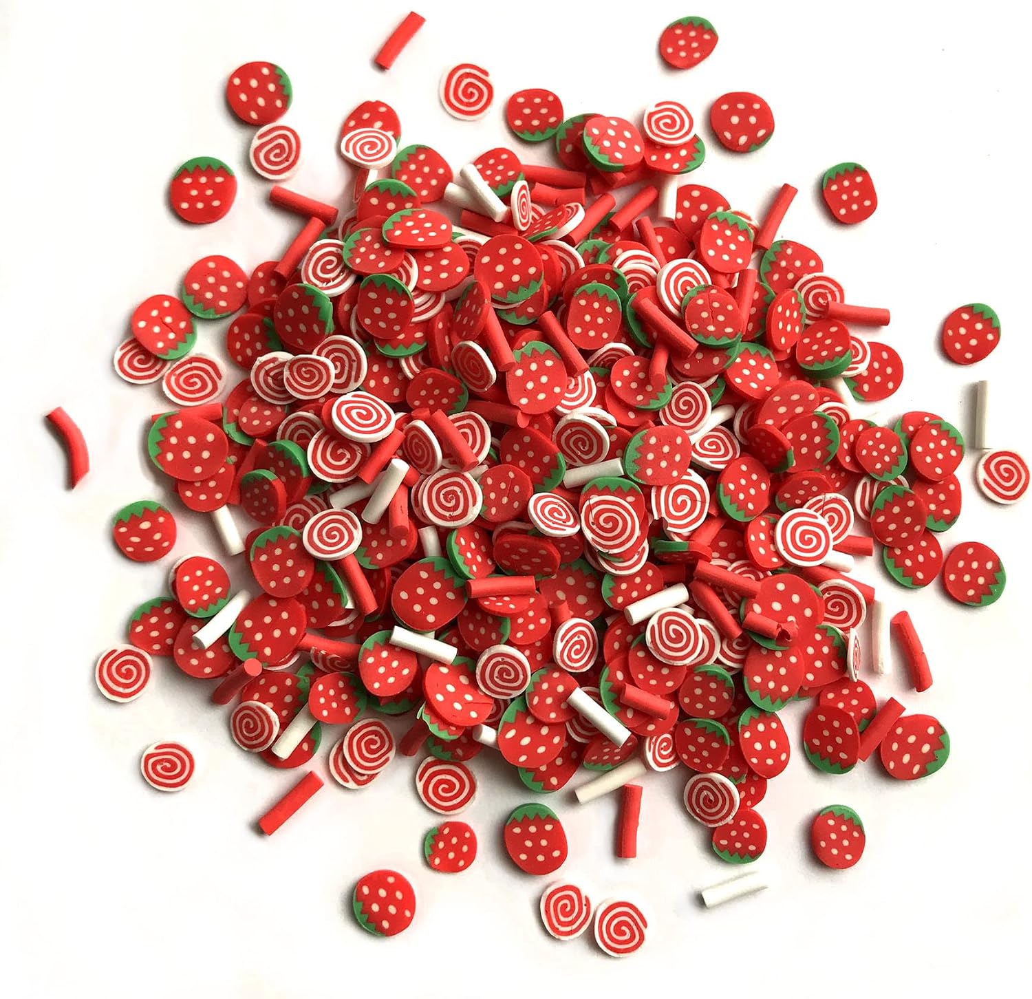 Buttons Galore Romance Sprinkletz Set – 3,000 Tiny Polymer Clay Embellishments for Crafts, Scrapbooking, Card Making & Shaker Crafts – Valentine's Day