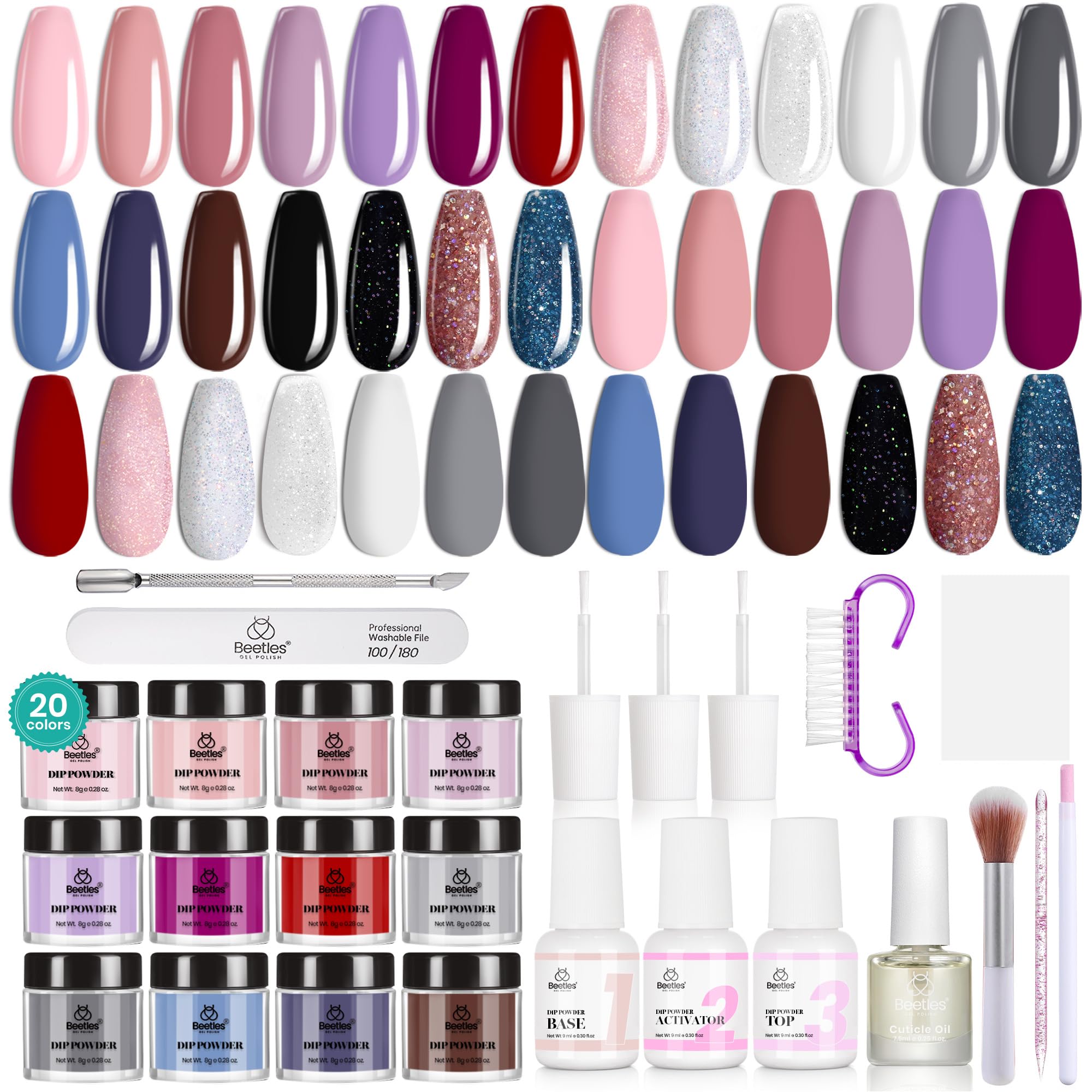 Beetles 20-Color Dip Kit