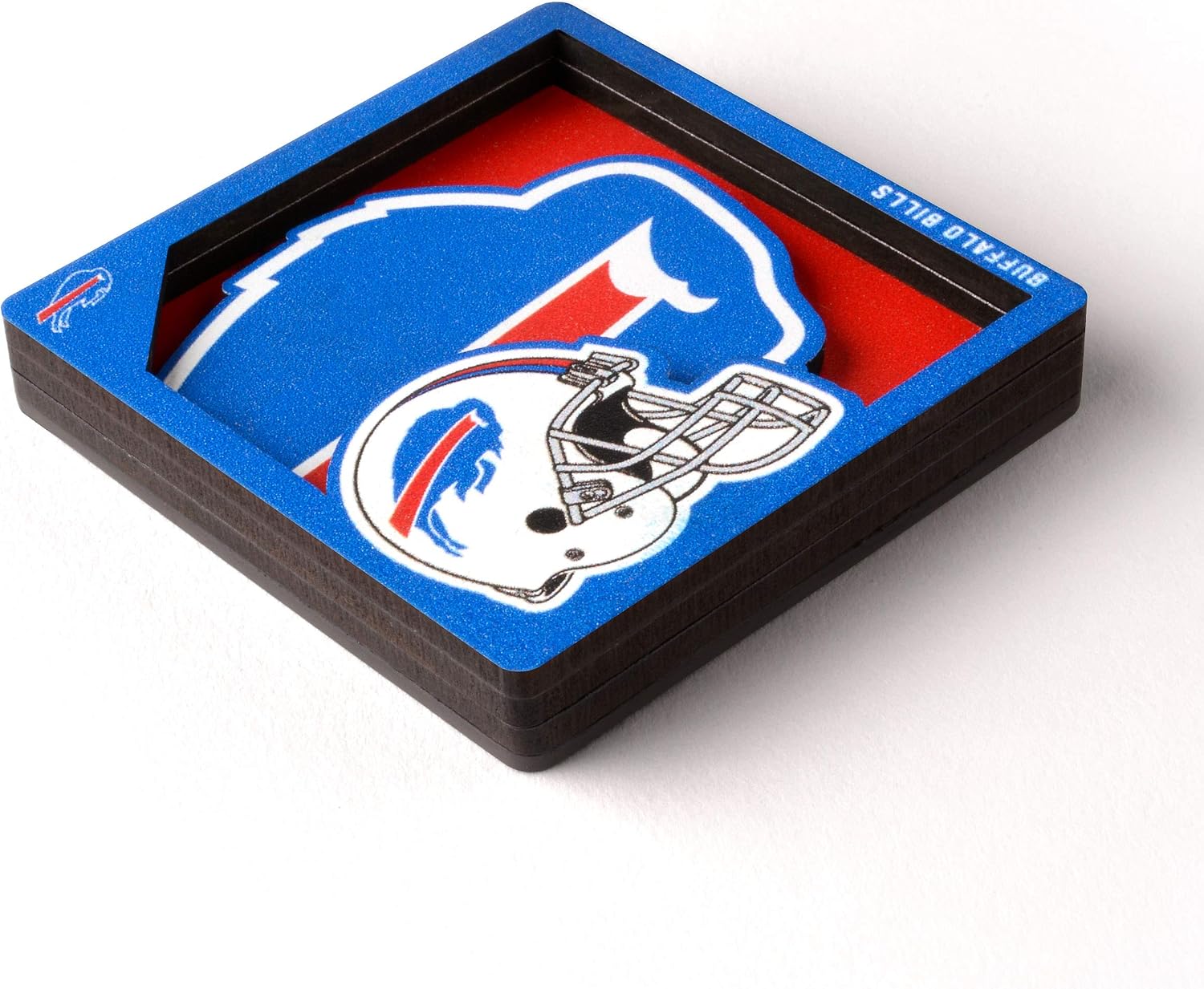 YouTheFan NFL Buffalo Bills 3D Logo Series Magnets