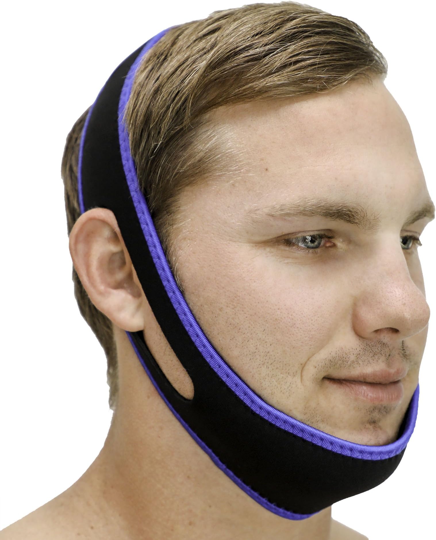 NEW Anti Snoring Chin Strap By SleepEZzzz SleepEZzzz Anti Snoring Chin Strap, Customizable Anti Snoring Device, Easy to Use Snoring Aid That Works,