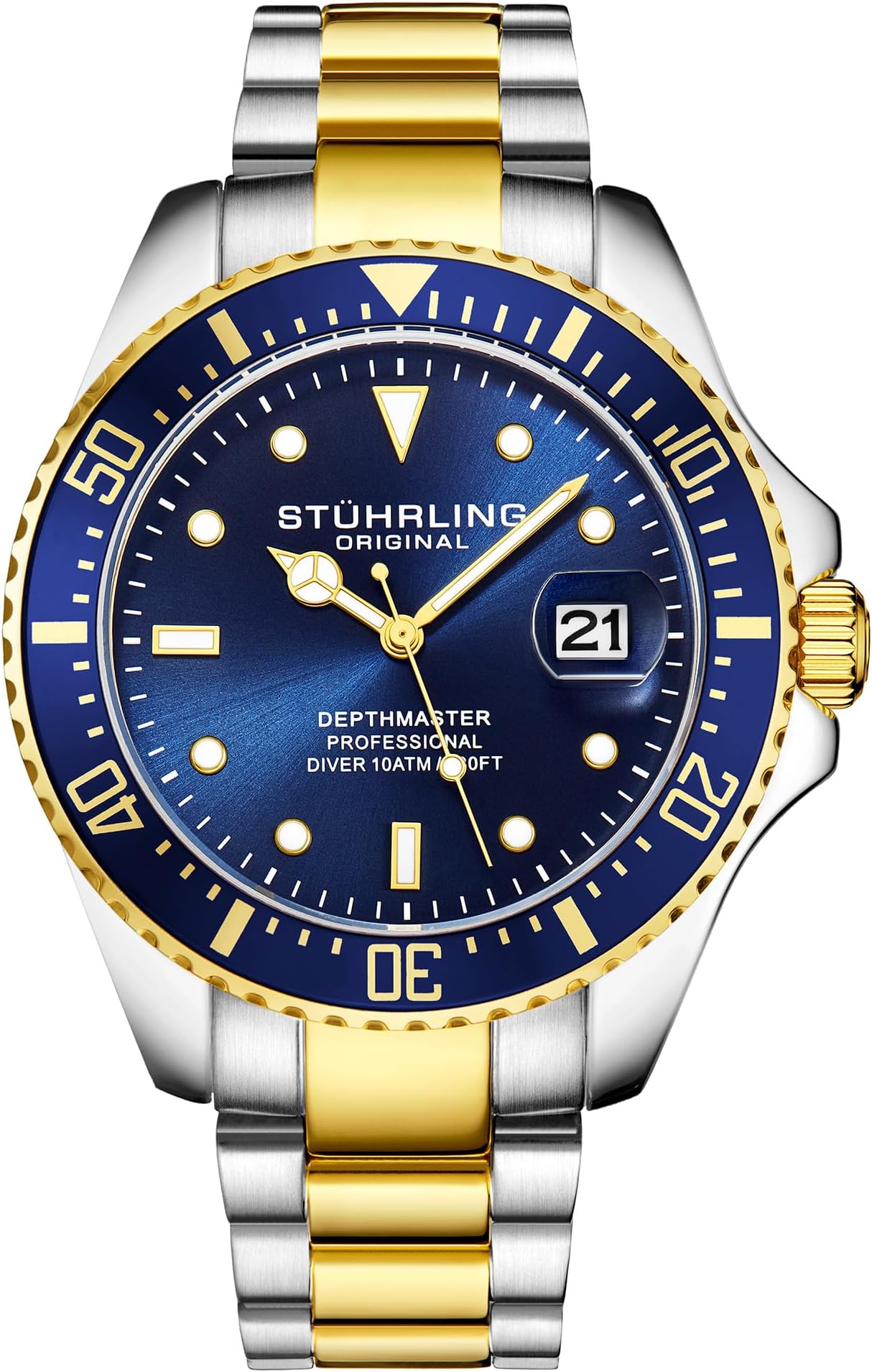 Men's Diver, Stainless Steel Bracelet Watch