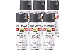 Rust-Oleum Stops Rust Gloss Charcoal Gray Spray Paint