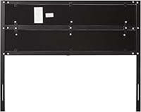 Vista 3 de Zinus - Cabecera de metal tapizada color gris, Acero, gris