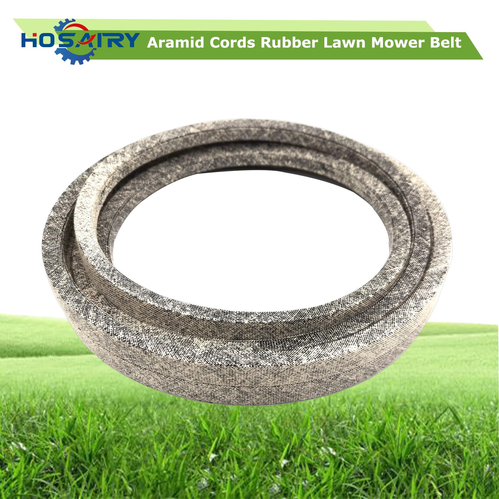 Correa de cubierta para cortacésped TCU16907 para cortacésped John Deere 737 757 Ztrak, para Woods 20644, para Dixie Chopper 2006B112R, para Scag 48799 (5/8 x 115 pulgadas), correa de cordón