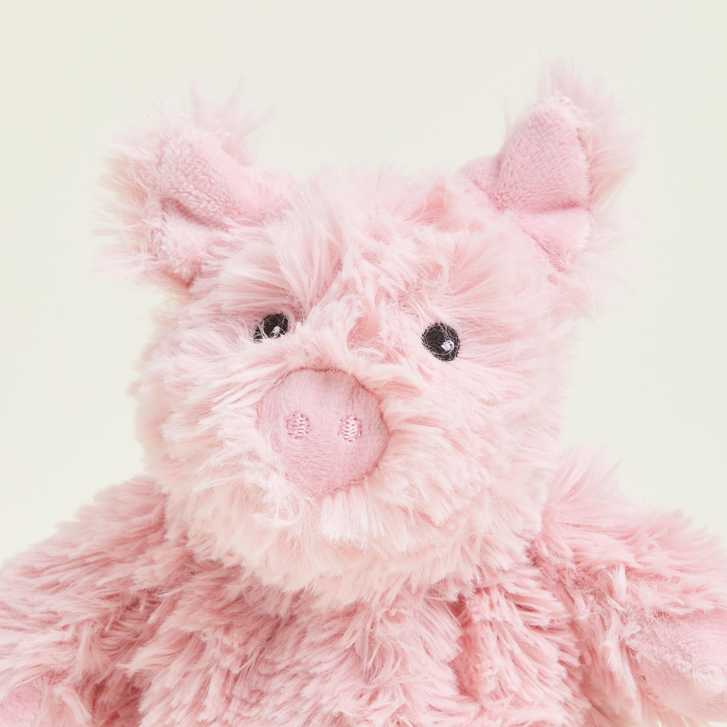 Warmies Junior Pig Plushie, peluche totalmente calentable, ligeramente perfumado con lavanda francesa seca, peluche caliente o frío Para Relajacion