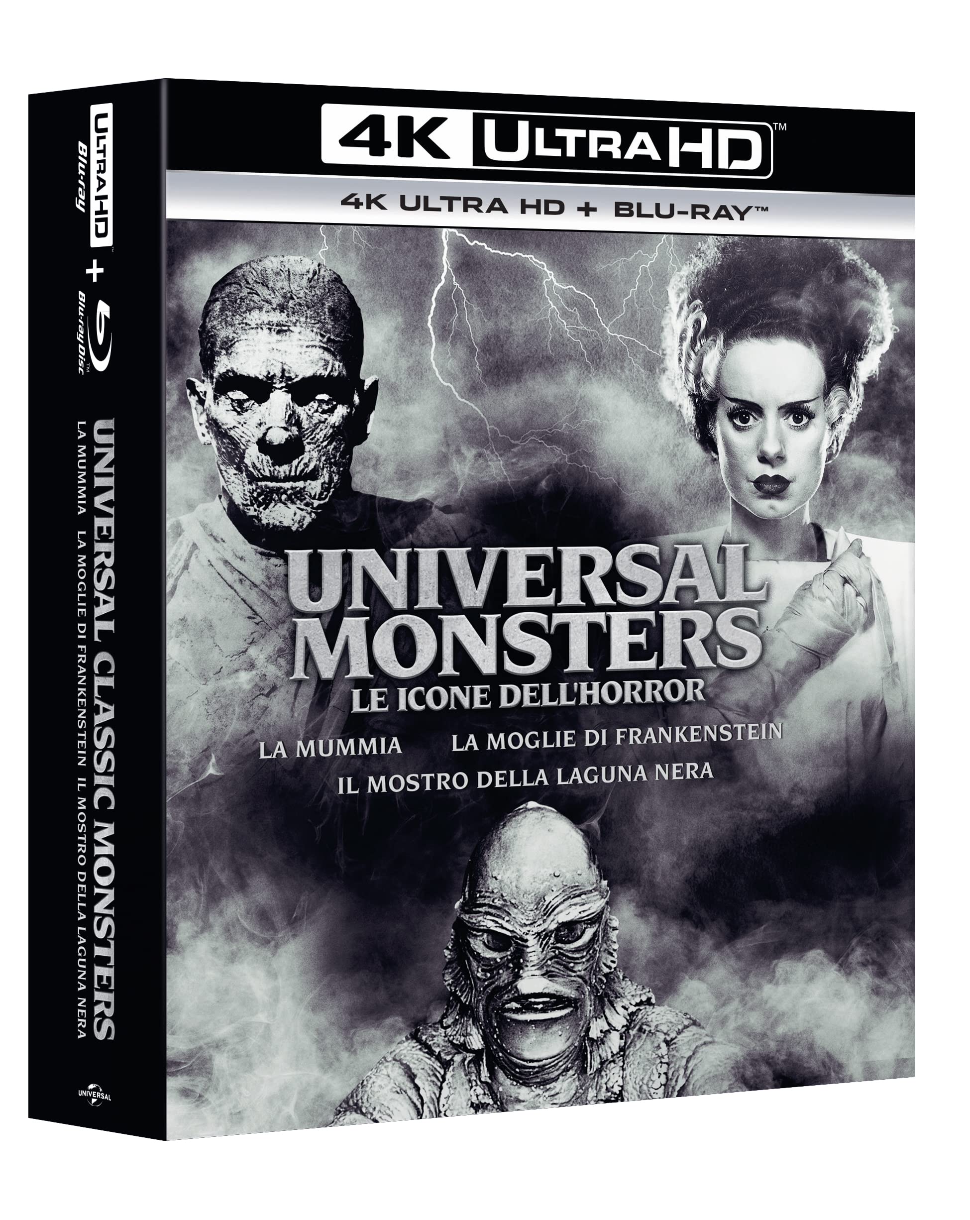 UNIVERSAL CLASSIC MONSTERS COLLECTION - Volume 2 (4K Ultra HD + Blu-Ray)