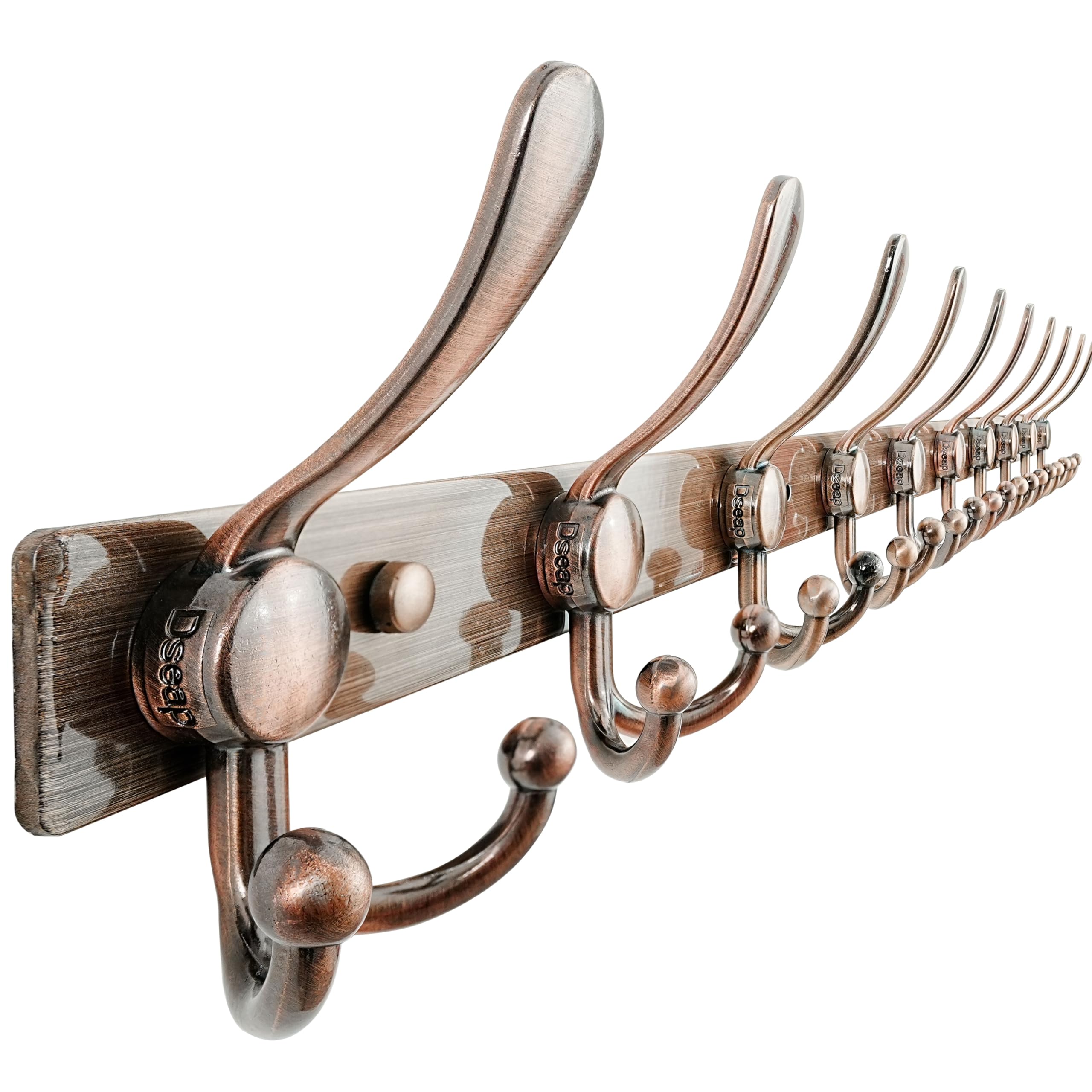 Dseap Wall Coat Rack 94cm, Heavy Duty 300% Thicker, Modern Stainless Steel