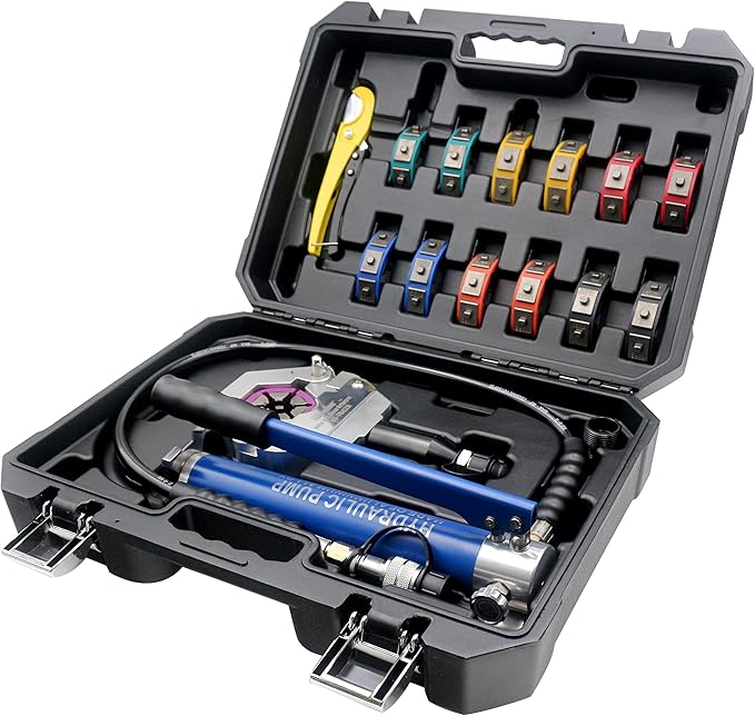 Crimpadora Hidráulica Manual para Mangueras de A/C Automotriz miniatura 6