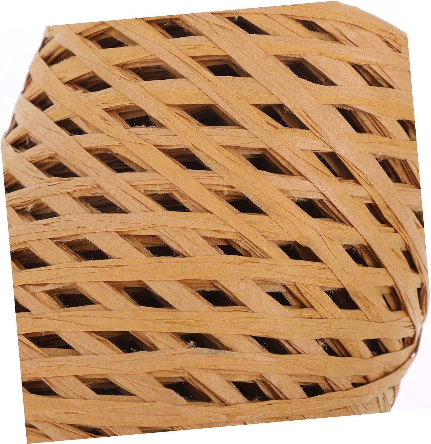 ORFOFE 1roll Raffia Paper Rope Twine for DIY Crafts Present Wrapping and Floral Decoration Versatile Unique Decorative Ribbon for Creative Projects
