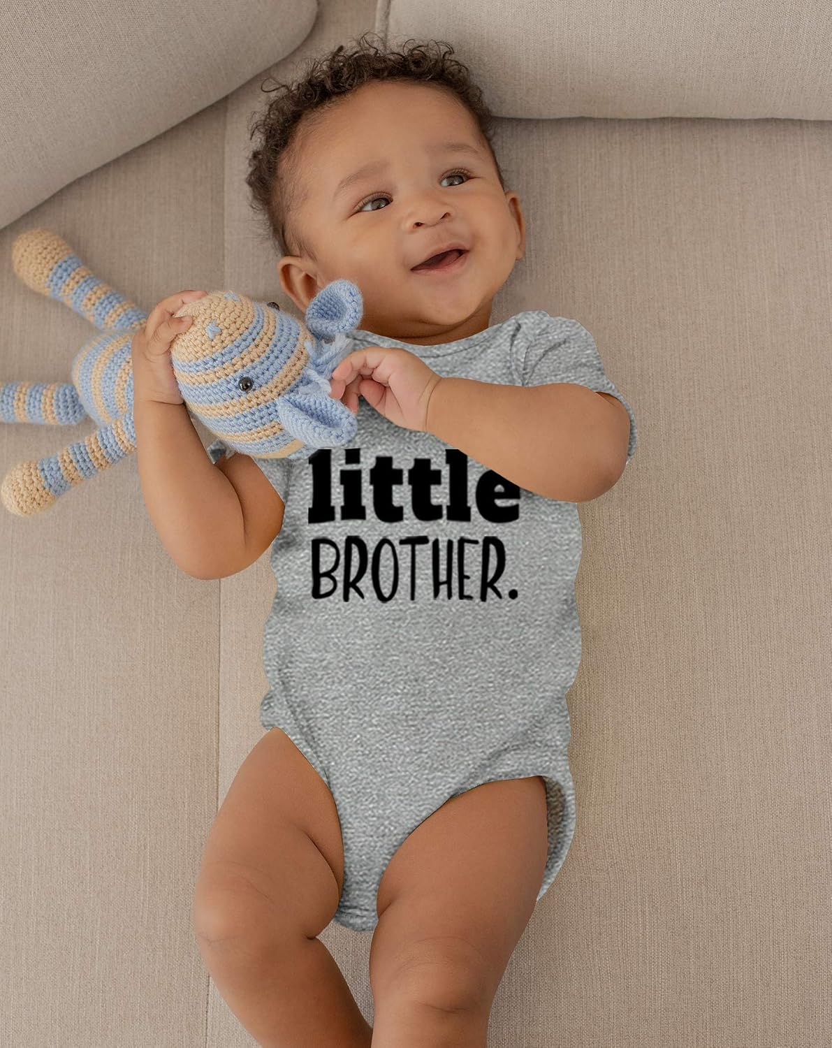 Unordinary Toddler little brother newborn outfit baby brother boy bodysuit coming home outfits boys image 4