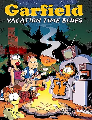 Garfiel Garfield 2018 Vacation Time Blues comic book full