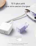 Anker Chargeur iPhone 511 (Nano 3) USB C | GaN 30W - Piq 3.0 PPS, Compatible avec iPhone 17 Plus/ 17 Pro Max/16/15/14/13, Galaxy, Pixel 4/3, iPad (Câble Non Inclus) - 4