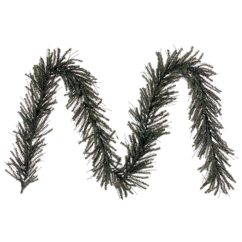 Vickerman B167710 Garland with 500 PVC Tips, 9' x 10", Vienna Twig